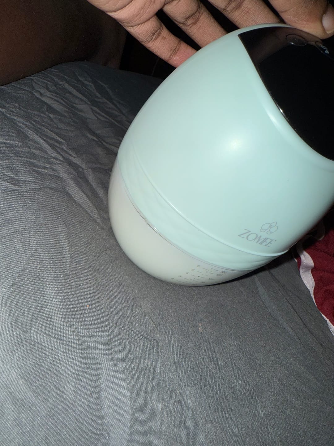 Customer photo review of Zomee Fit Wearable Hands Free Breast Pump