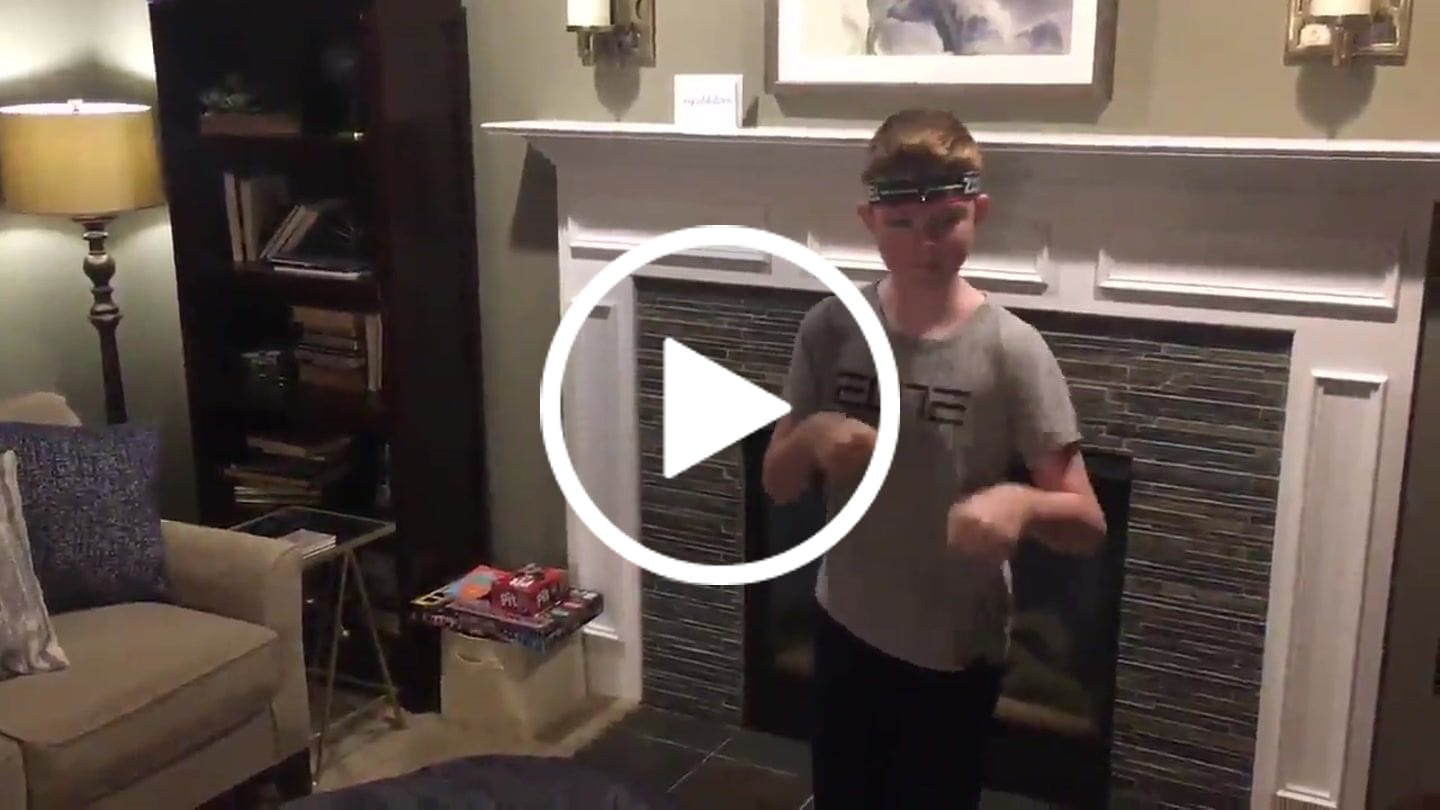 Customer video review of TEKXYZ Boxing Reflex Ball - Family Pack
