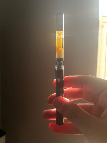 Customer photo review of THCa Liquid Diamond Live Resin 1.0g Cartridge