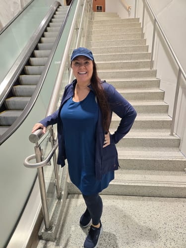 Customer photo review of Madison Long Jacket