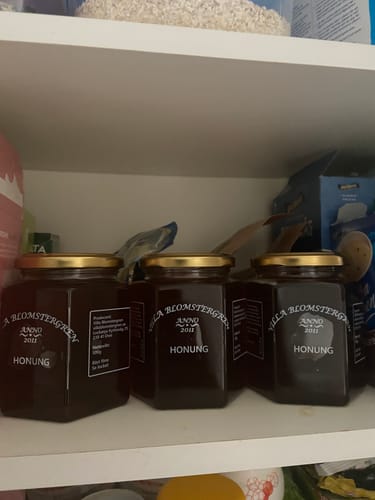 Customer photo review of 2kg flytande honung för 499kr med fri frakt!