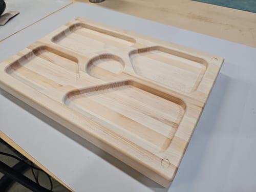 Customer photo review of Bowl and Tray Bit Set