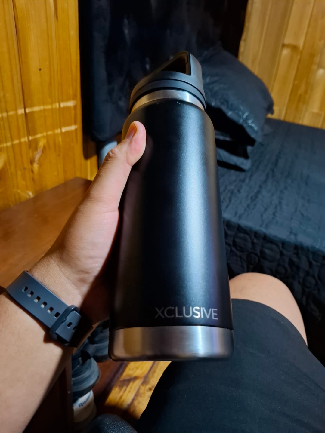 Customer photo review of Botella Térmica de Aluminio 750 ml