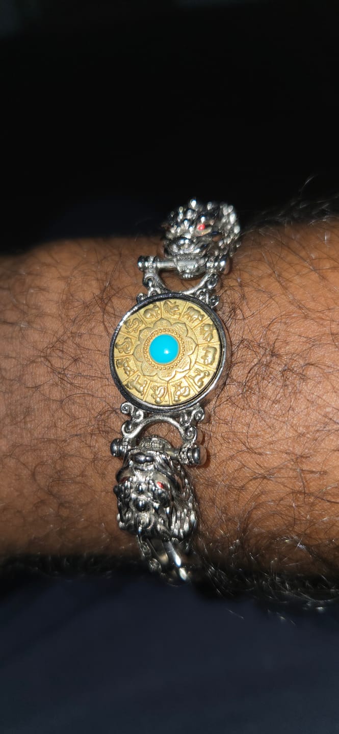 Customer photo review of Money Pixiu Prayer Wheel Bracelet