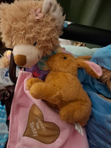Customer photo review of Brenda the Bunny