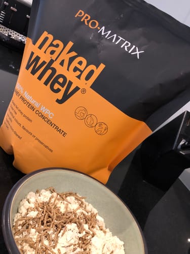 Customer photo review of 2kg UNFLAVOURED, Concentrate NAKED WHEY