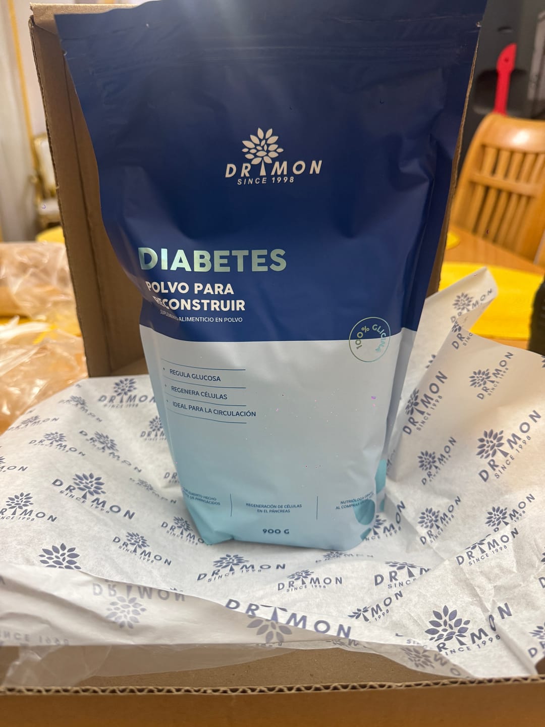 Customer photo review of CONTROL CIRCULACIÓN / DR.MON 600g