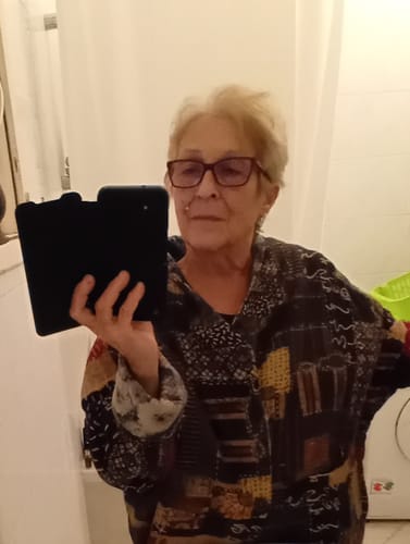 Customer photo review of Plus Size Women Warm Pocket Single Breasted Coat