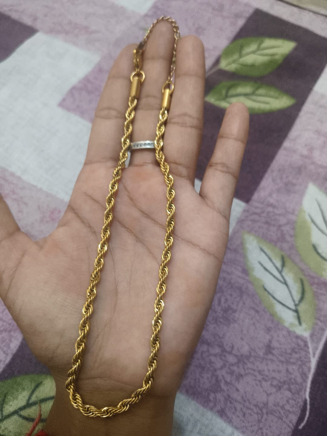 Customer photo review of Rebel Rope Chain