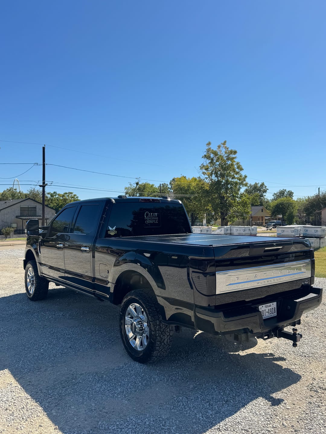 Customer photo review of Shine Supply Decal - Chrome 6"