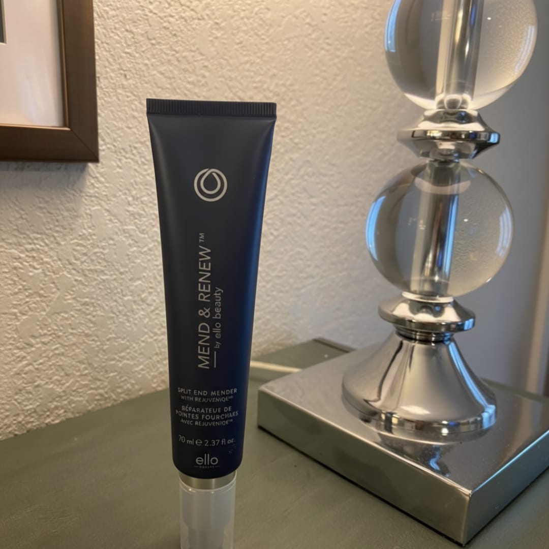 Customer photo review of Mend & Renew Split End Serum