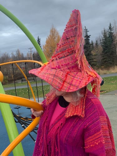 Customer photo review of Spellbound Quilted Witch Hat Sewing Pattern | Digital PDF Pattern