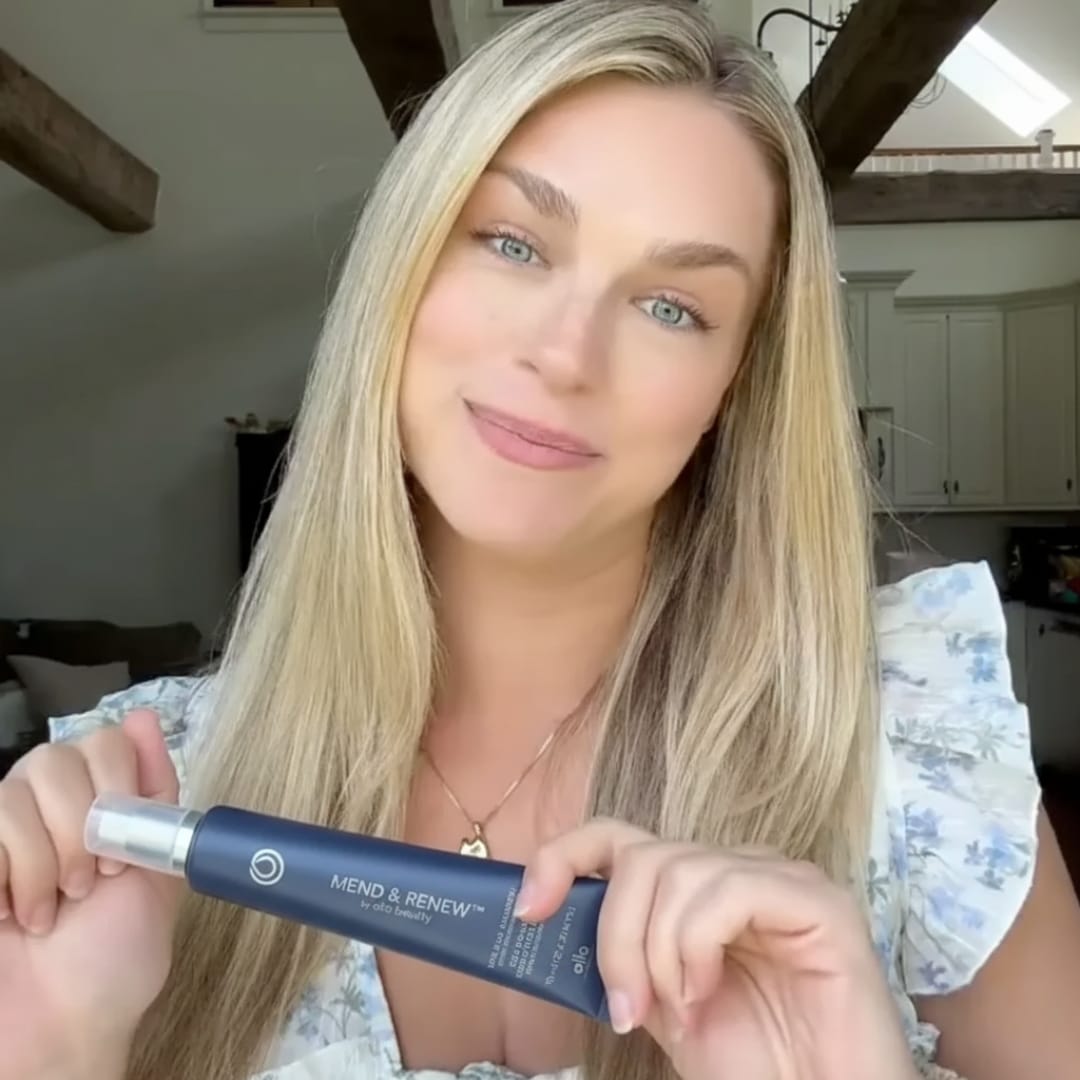 Customer photo review of Mend & Renew Split End Serum