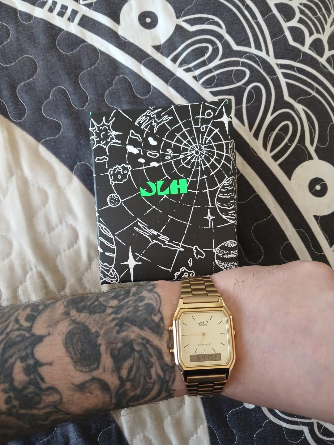 Customer photo review of Reloj Casio Vintage AQ-230GA-9DMQ Dorado