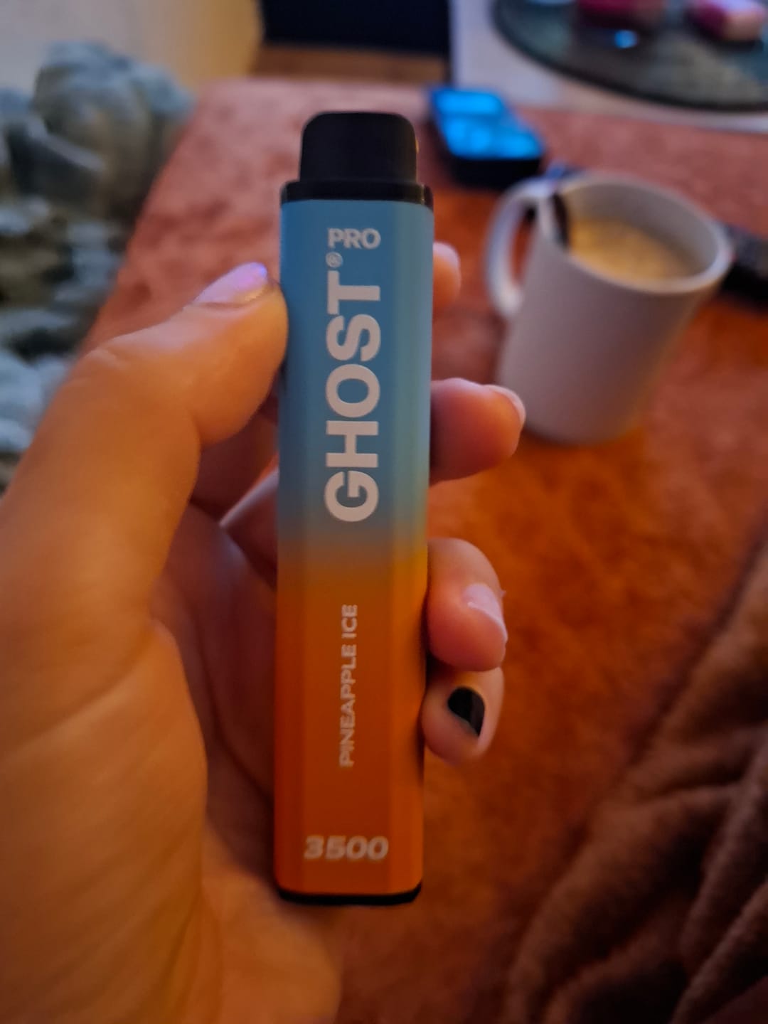 Customer photo review of Ghost Pro 3500 Puffs Disposable Vape Box Of 10