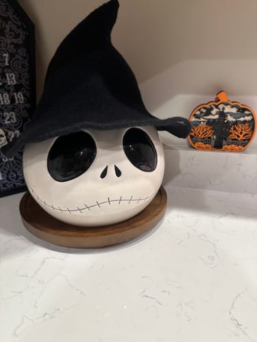 Customer photo review of Pumpkin Spooky Halloween Scene Cutout Tabletop Decoration
