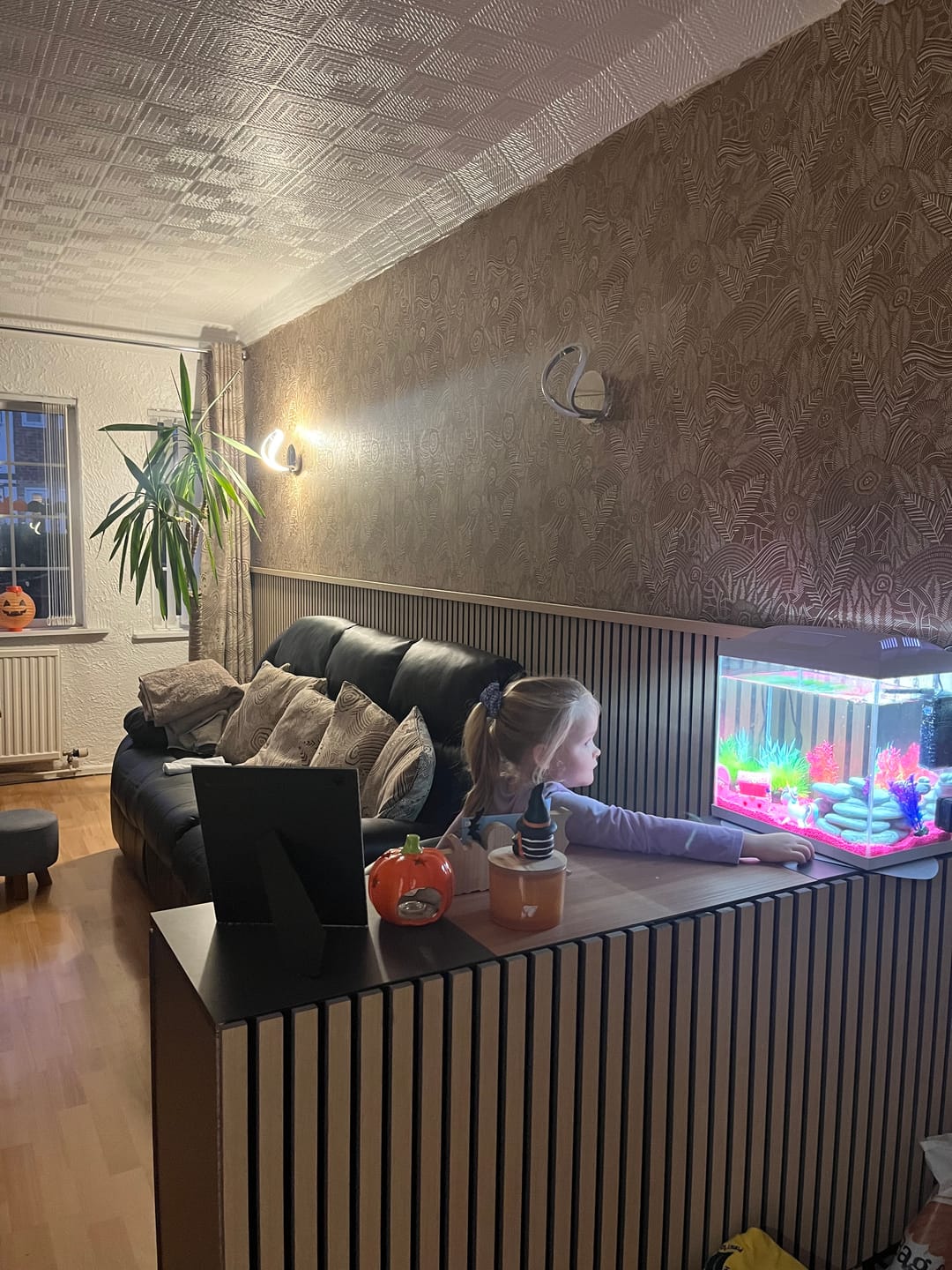 Customer photo review of Acoustic Slat Panel End Trim