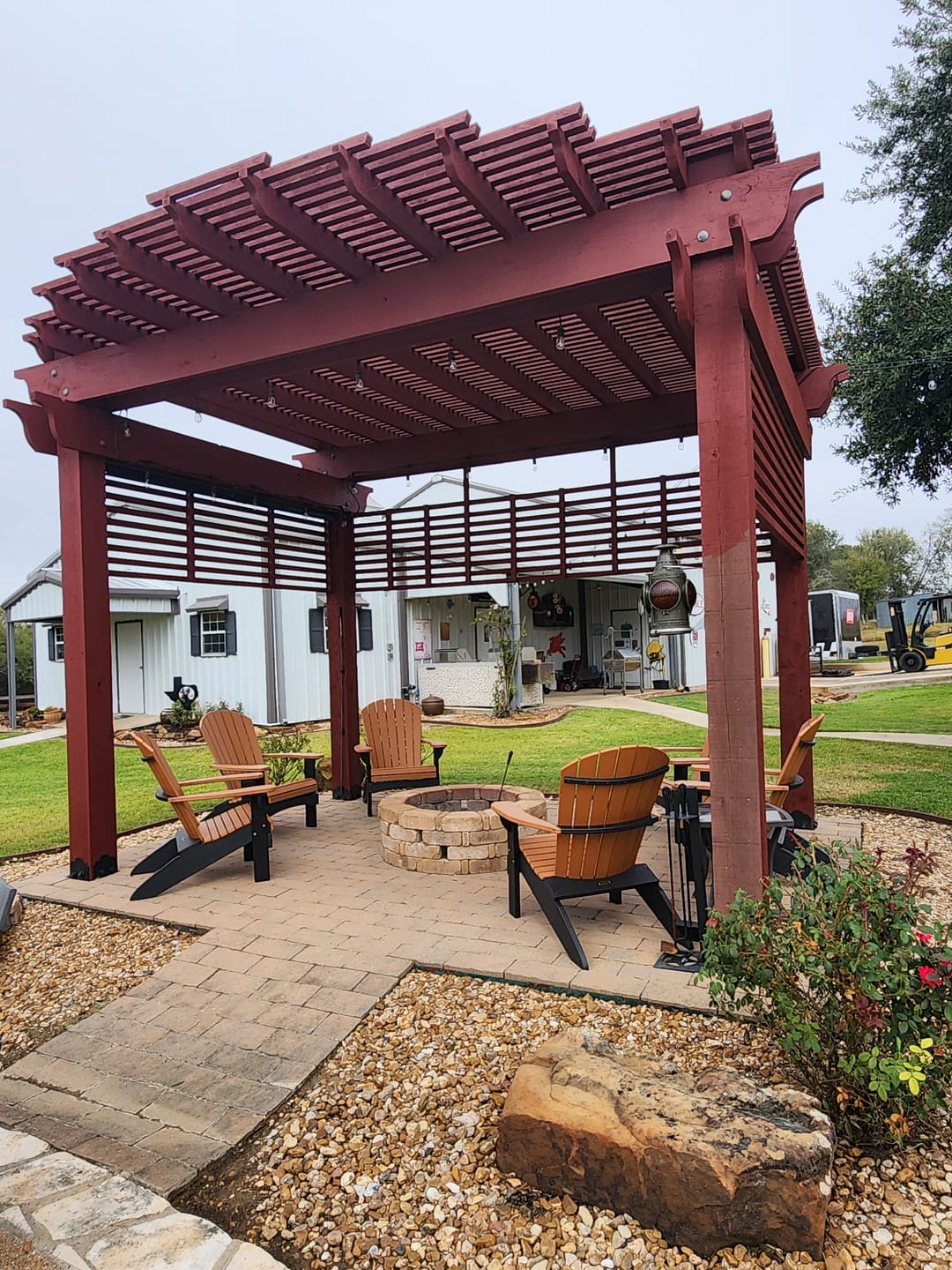 Customer photo review of Set of 6 Adirondack Chairs Original King Size