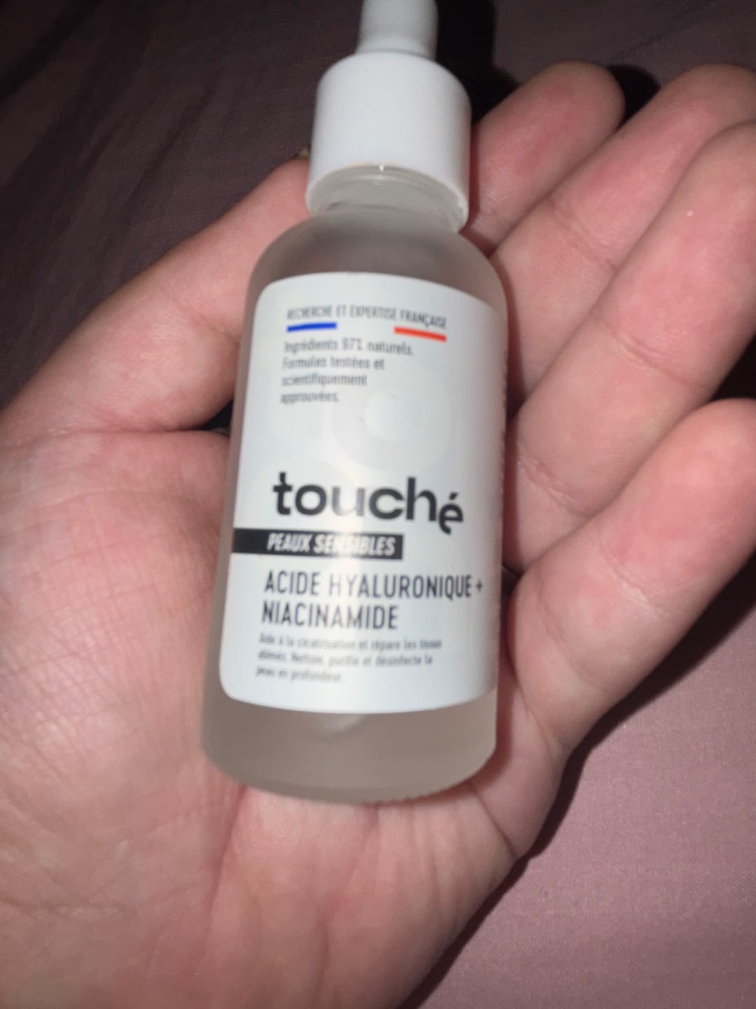 Customer photo review of Acide Hyaluronique + Niacinamide [ Peaux Sensibles ]
