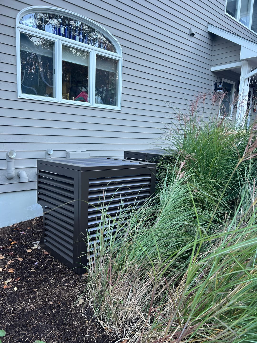 Customer photo review of Central AC Cover - Bronze