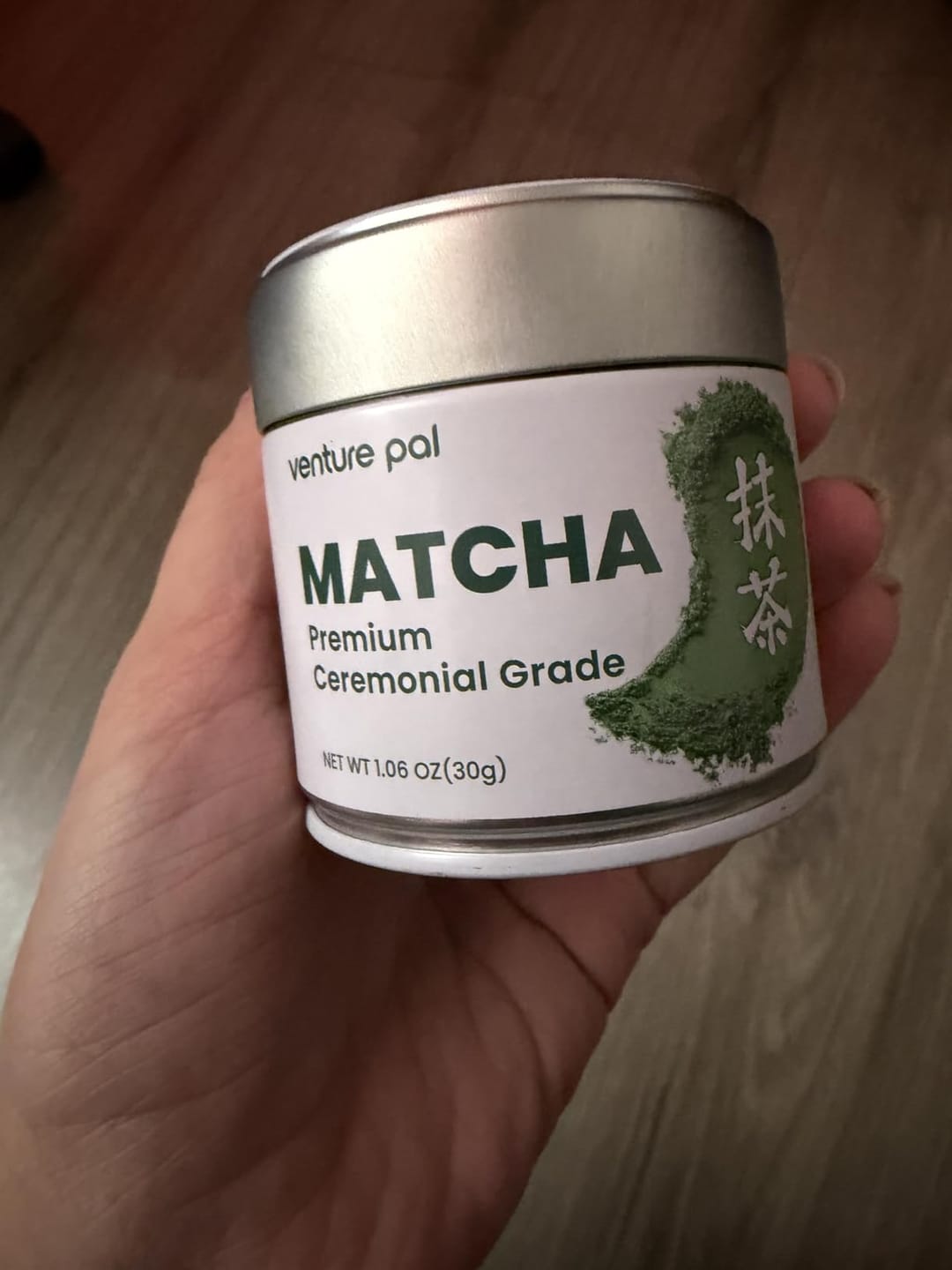 Customer photo review of Ceremonial Grade Matcha Powder - 30g/1.06oz