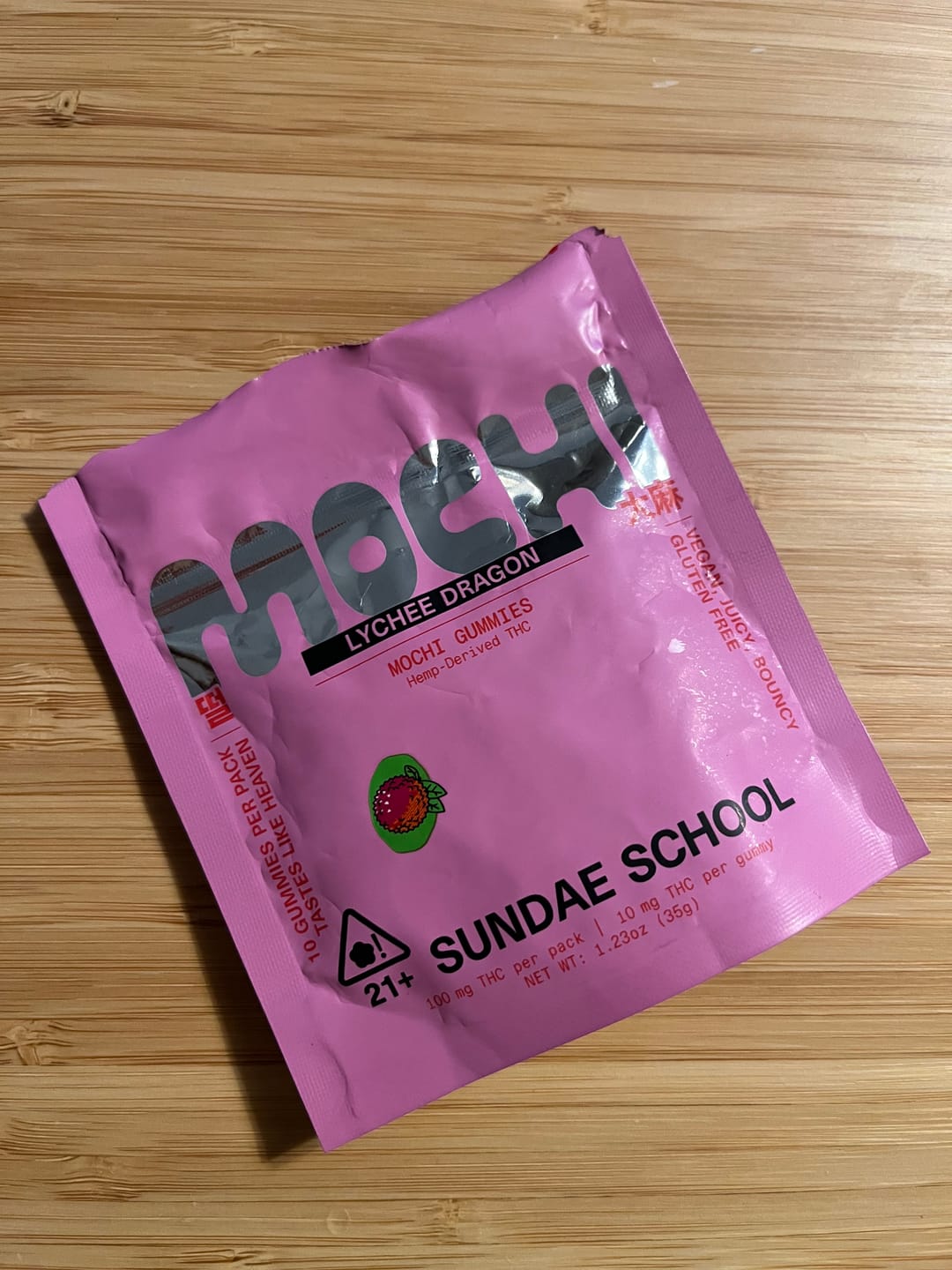 Customer photo review of Lychee Dragon (10mg) Mini