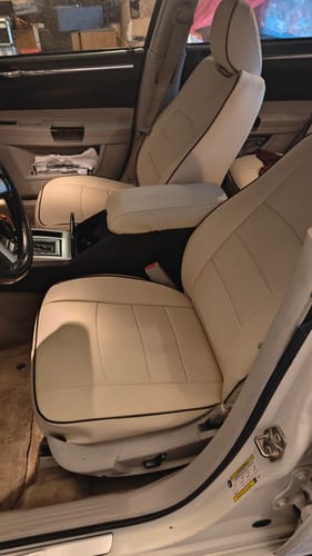 Customer photo review of Premium Custom-Fit Seat Covers