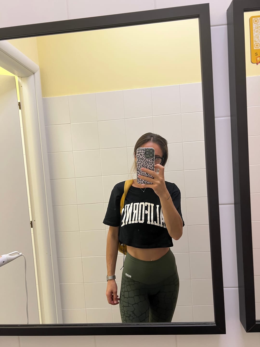 Customer photo review of Leggings Push Up All-up Cocco Verde