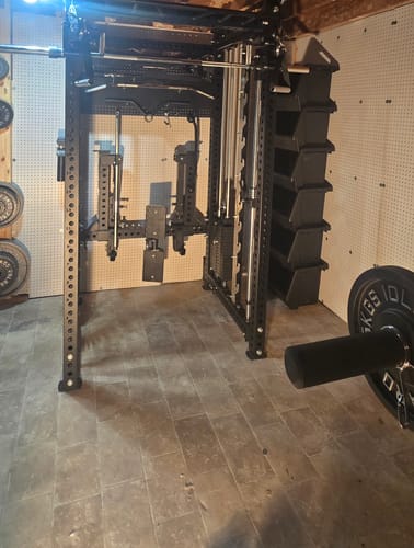 Customer photo review of ANUBIS™-2.0 Ultimate Smith Machine Functional Trainer With Dual Weight Stacks