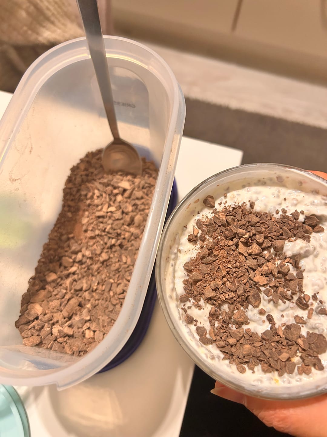 Customer photo review of Bio Kakao Glück 1 kg (100% Bio Roh Kakao)