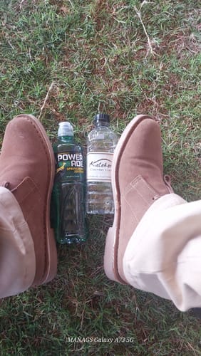 Customer photo review of VESPA 7021 SUEDE VELLIE SAND