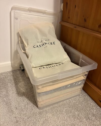 Customer photo review of Moth & Dust Protector Bag
