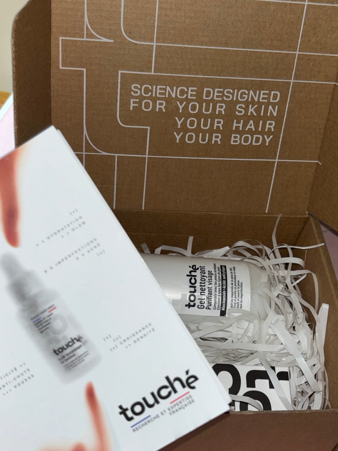Customer photo review of Gel Nettoyant Purifiant Visage