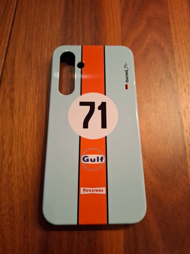 Customer photo review of 917K #20 Gulf 24h LM 1970 Livery - Individuelle Premium Hülle für Samsung