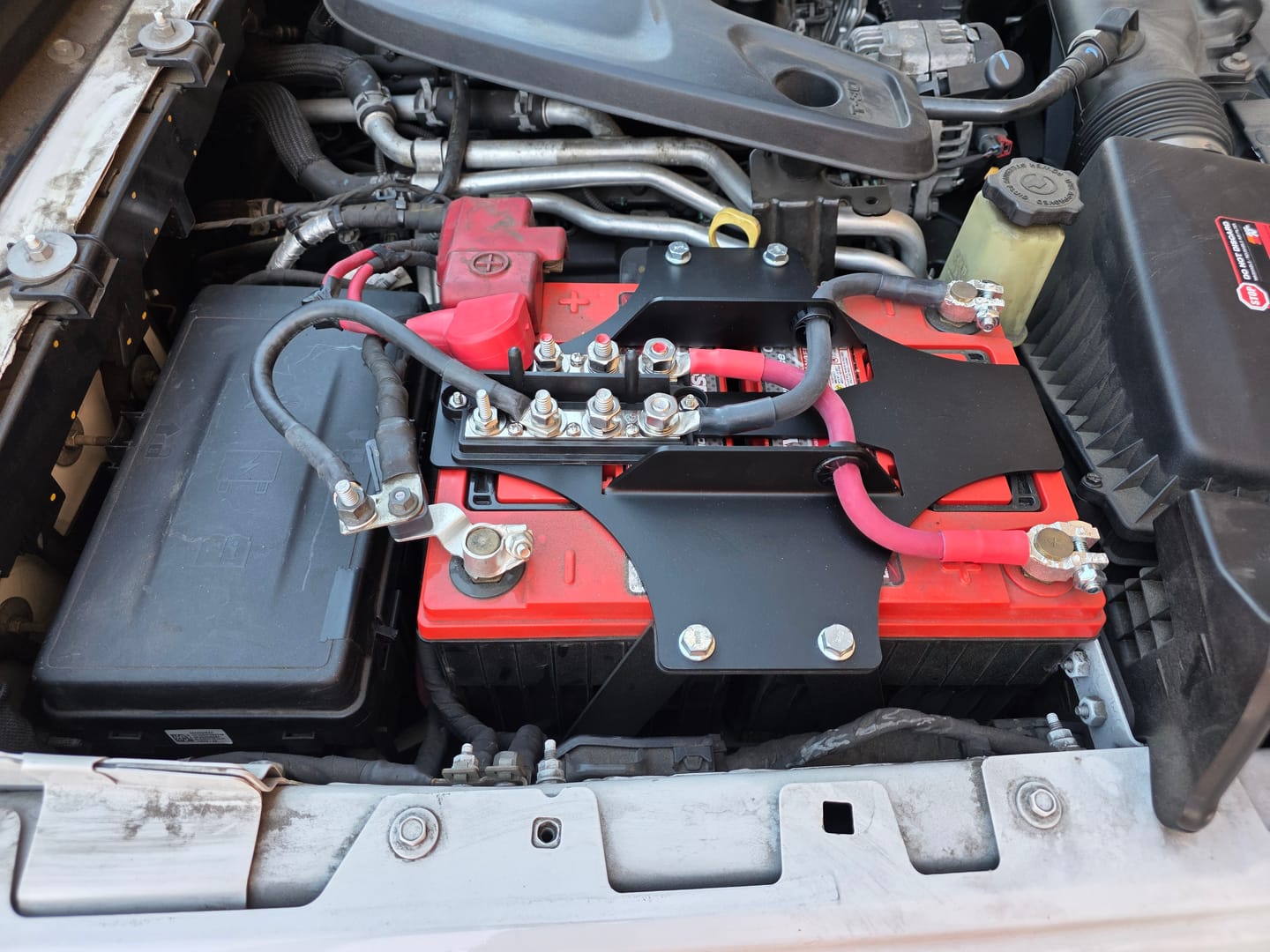 Customer photo review of 2018+ Jeep JL / JT Stock Battery Replacement Kit