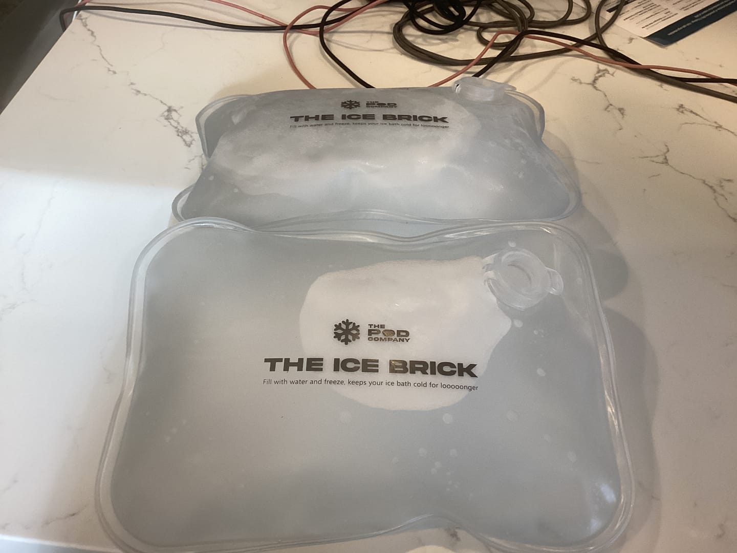 Customer photo review of The Ice Brick