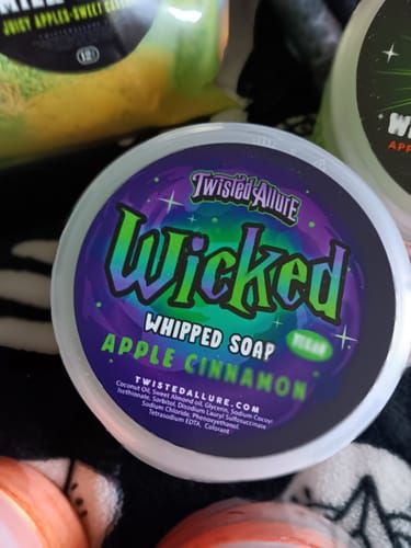 Customer photo review of Wicked Whipped Soap