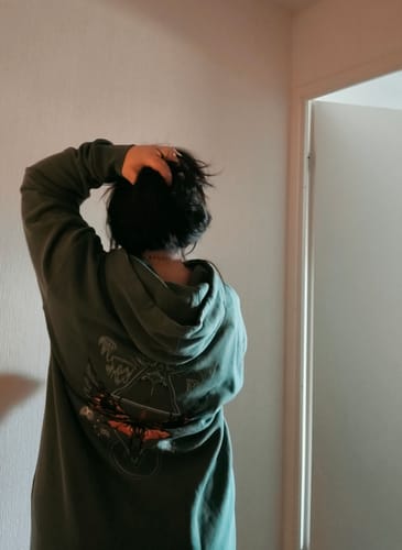 Customer photo review of *PRE-ORDER* Pandora Rainforest Printed Hoodie