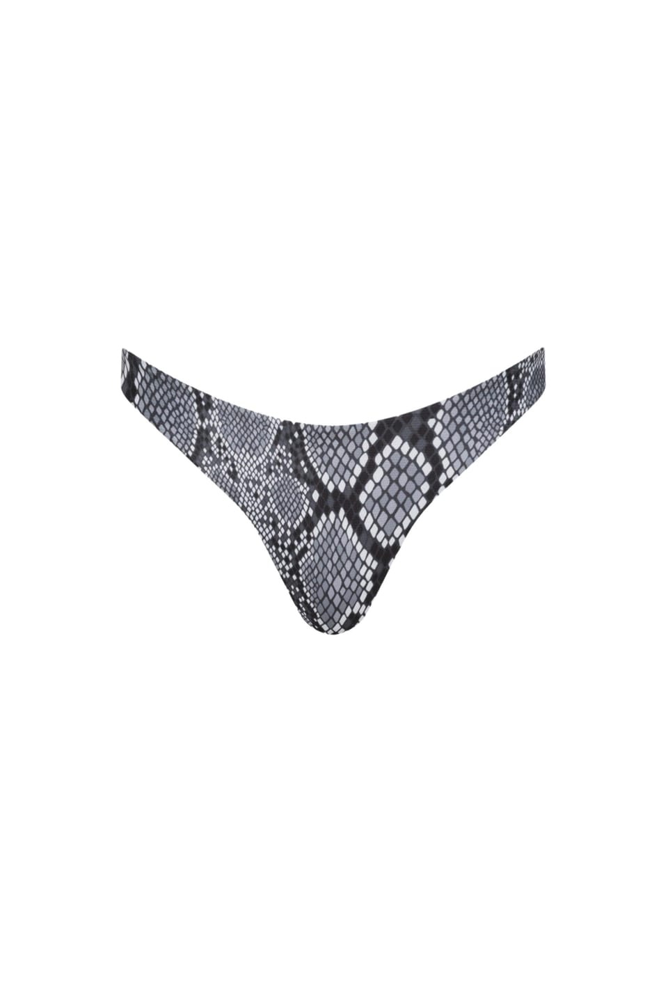 Customer photo review of Santorini Seamless Cheeky Bikini Bottom Snake
