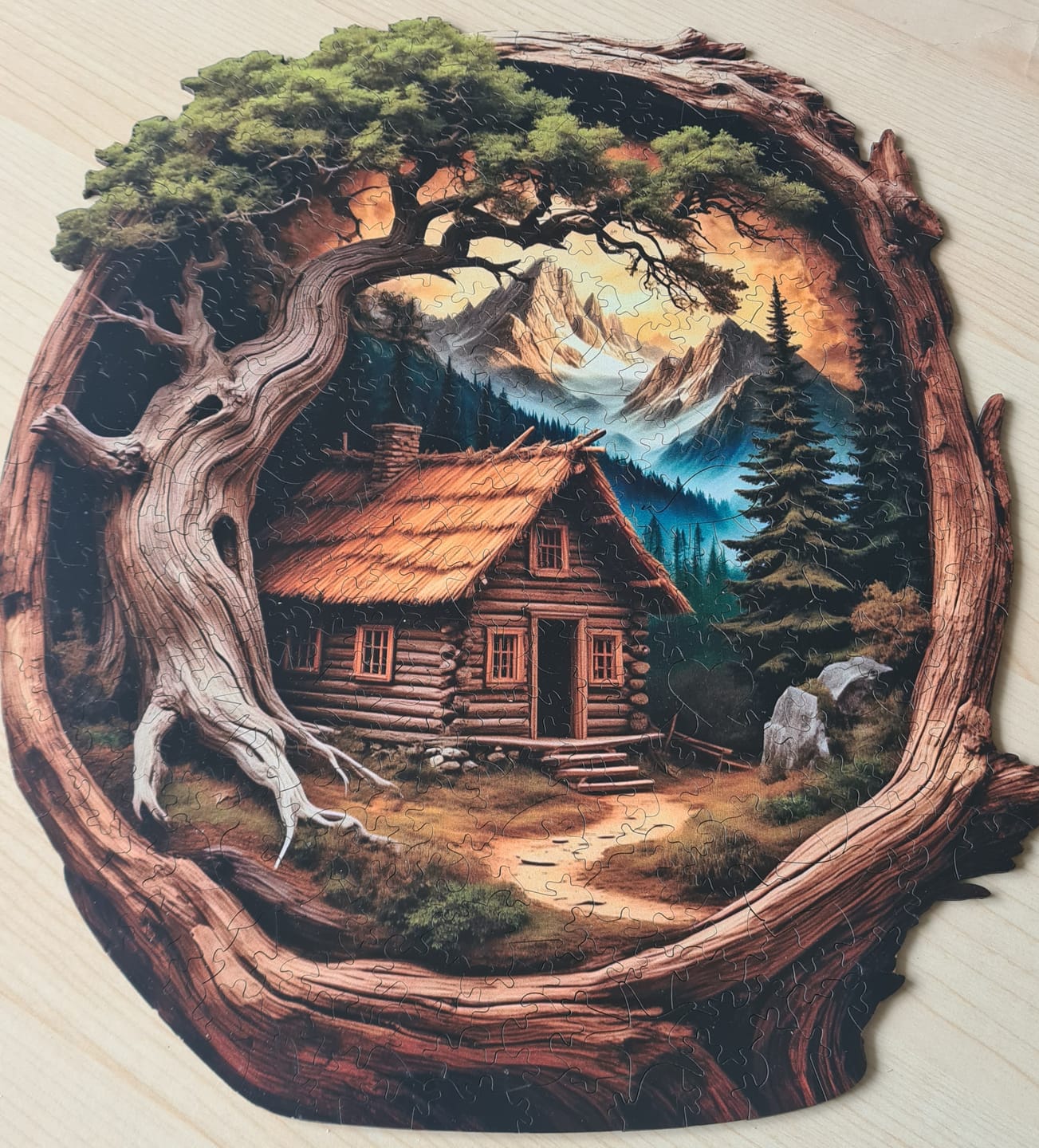 Customer photo review of Ağaç Ev - Ahşap Puzzle