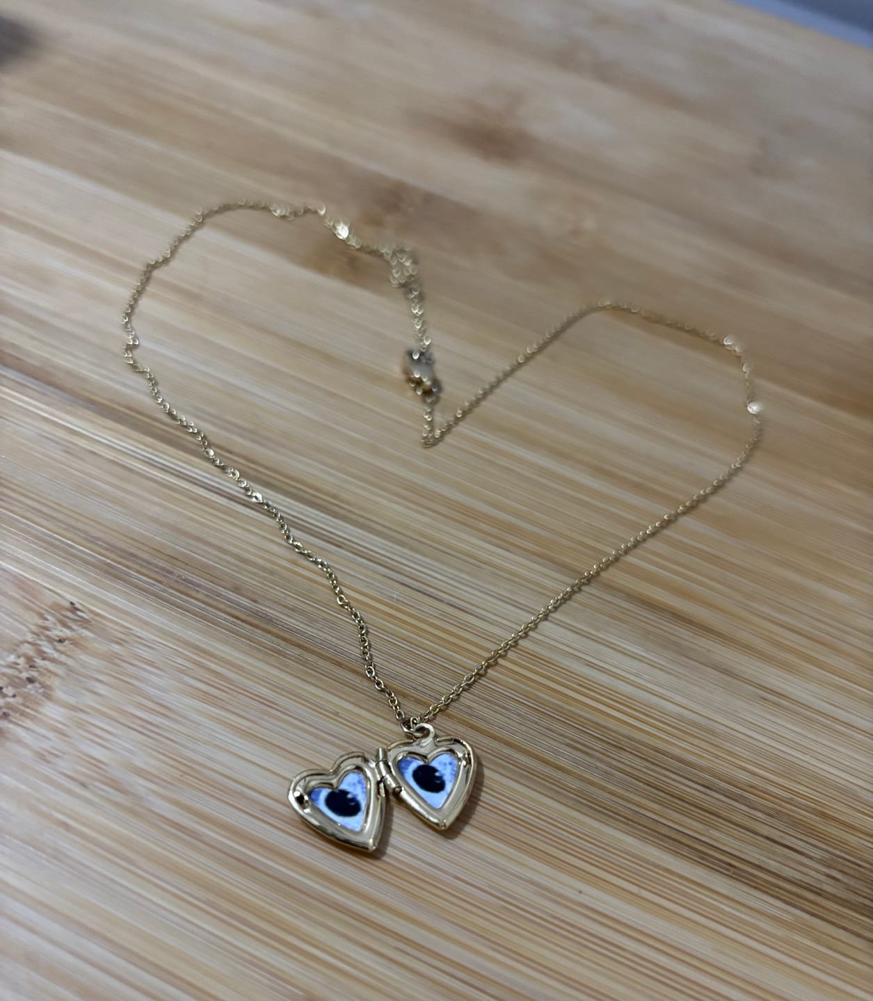 Customer photo review of Locket Necklace