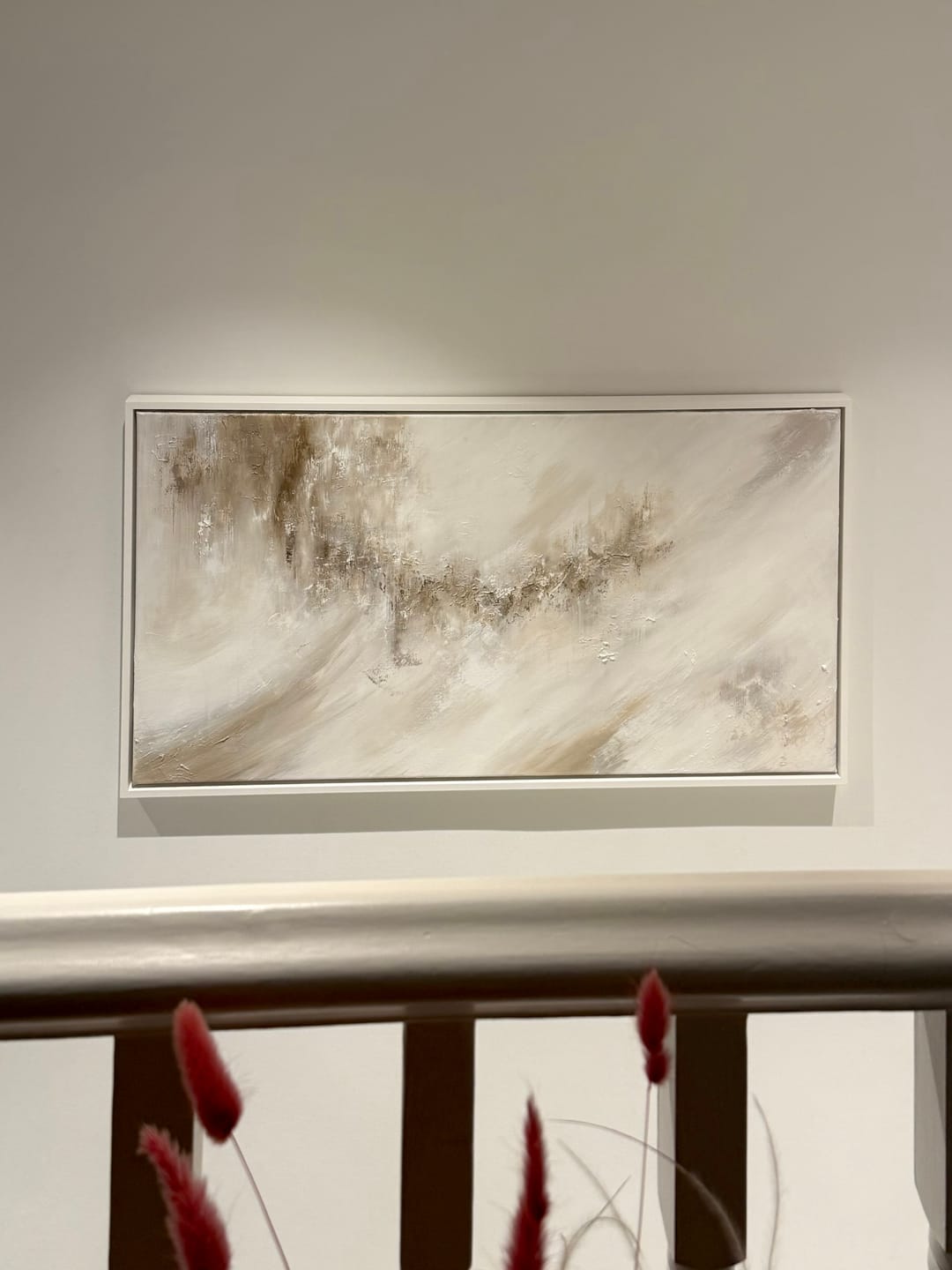 Customer photo review of Mocha Twilight-50x100cm Original Oil Painting on Canvas