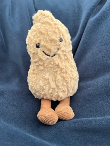 Customer photo review of Amuseables Peanut | Jellycat
