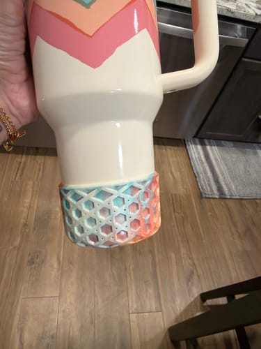 Customer photo review of Cream Egg-cellence WAFFLE Tumbler Boot