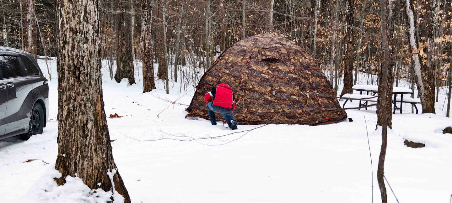 Customer photo review of RBM All-Seasons tent  UP-5 for 2-6 person
