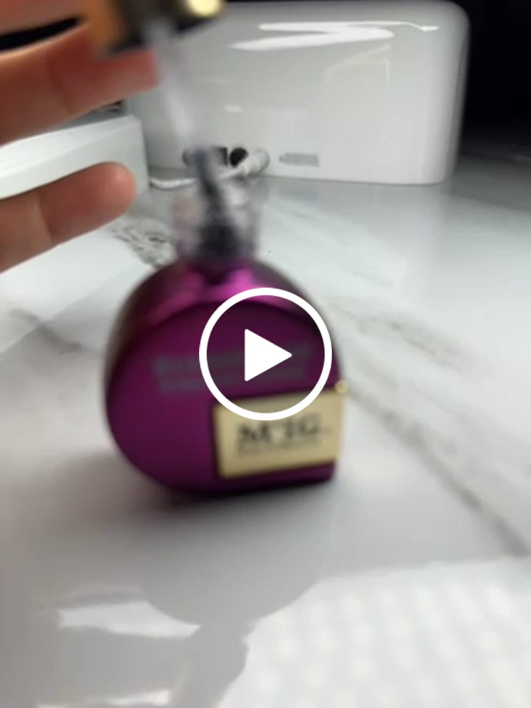 Customer video review of Rubber Base Strong Clear