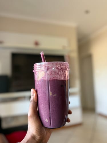 Customer photo review of 100% Plant Protein