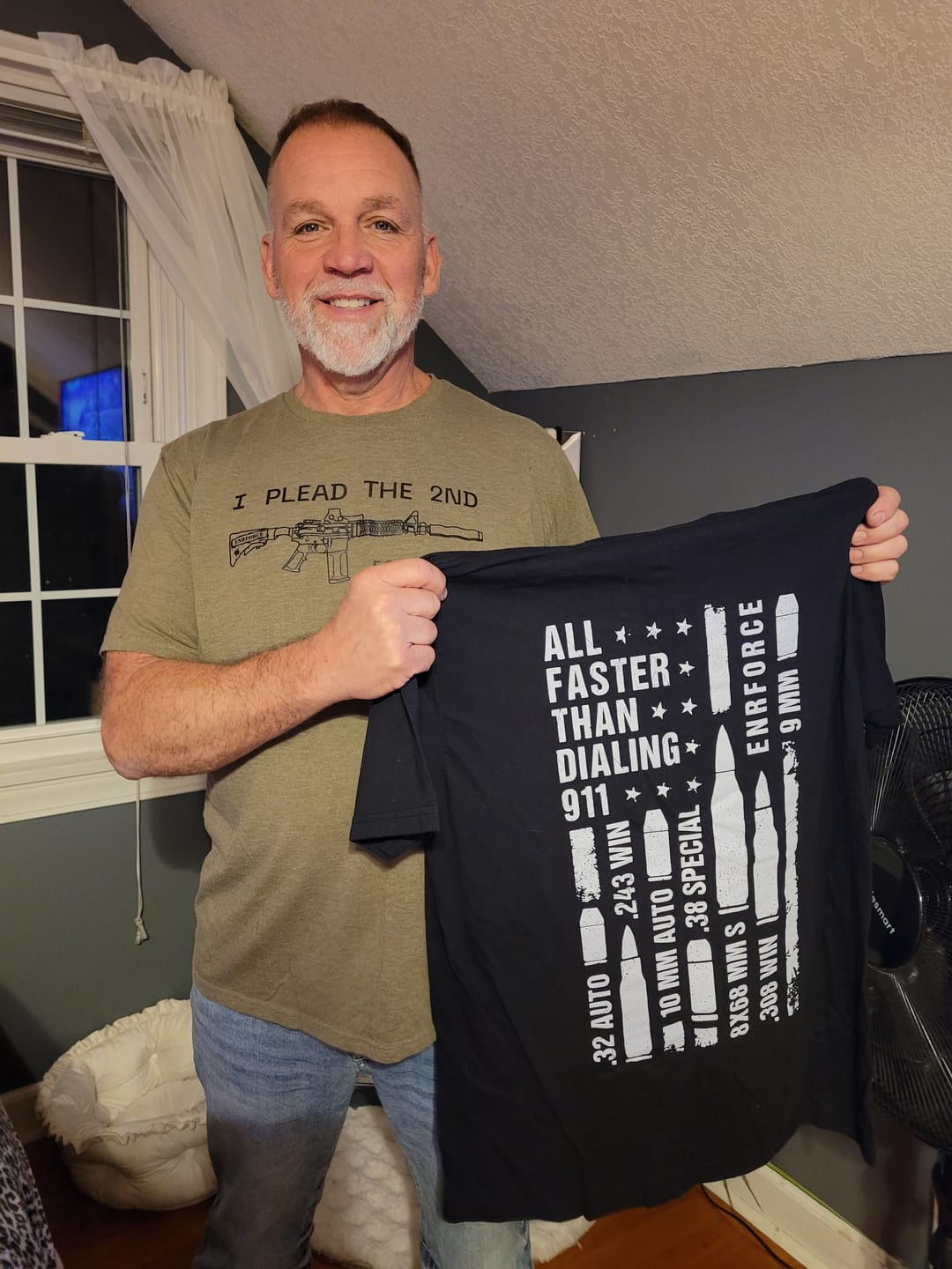 Customer photo review of I Plead The 2nd - Tee