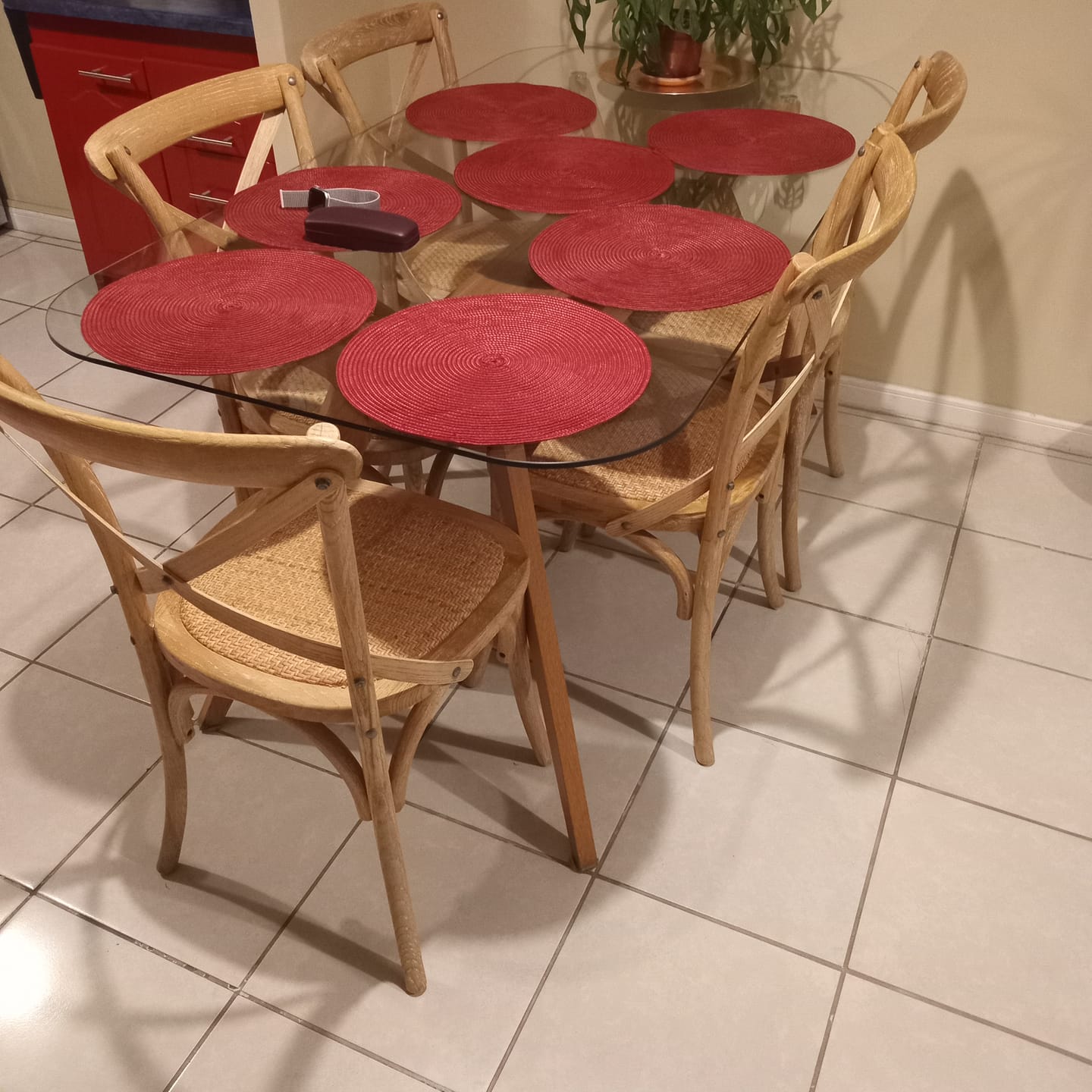 Customer photo review of Silla Madera Tradition Rattan Olmo natural