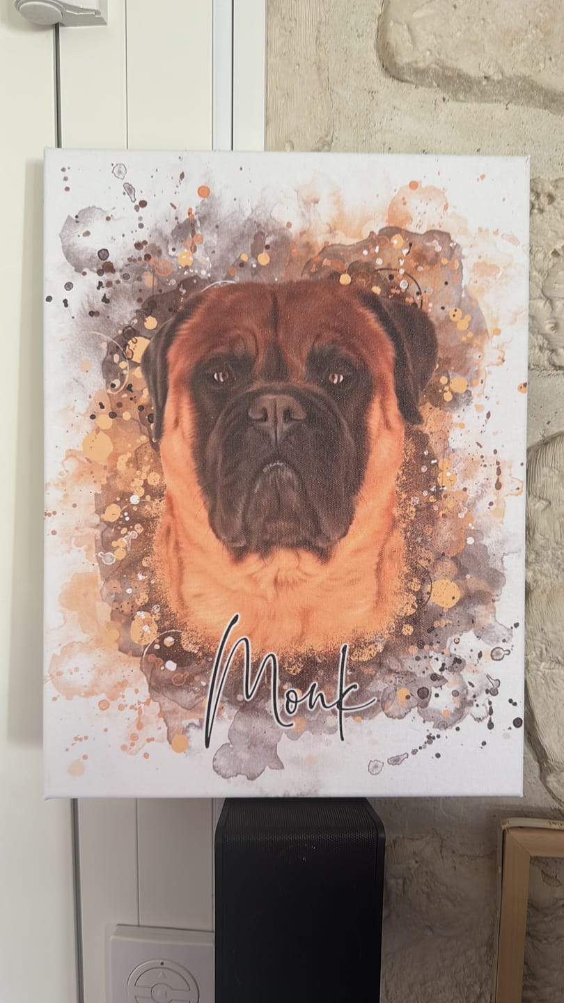 Customer photo review of Portrait Aqua Art